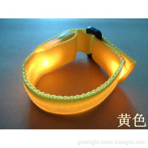 Top Brand LED Bracelet Watches Yellow Light